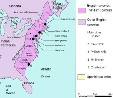 largest cities in the american colonies.